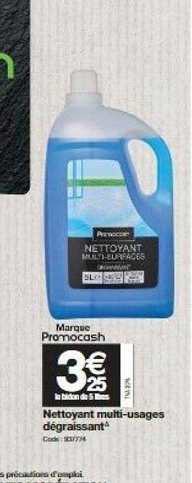 nettoyant multi-usages dégraissant