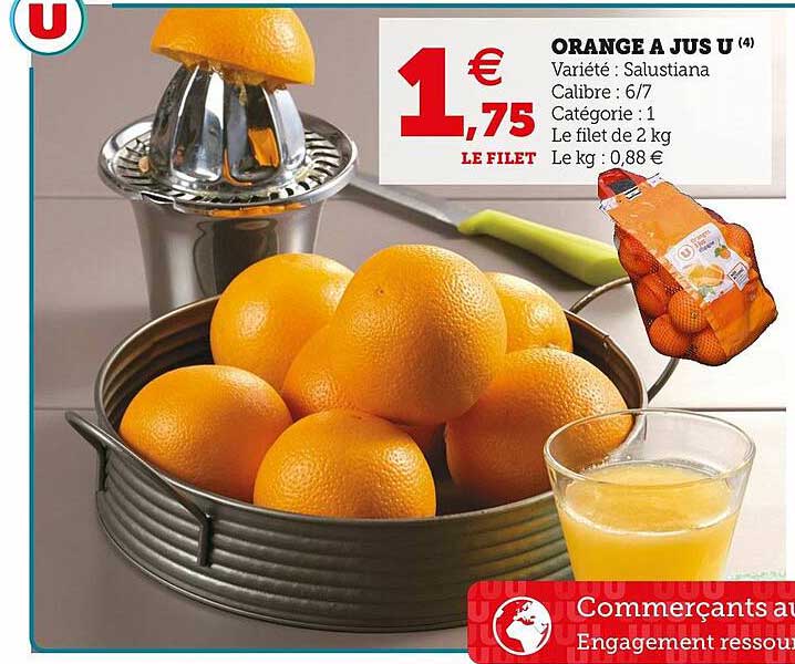 orange à jus u salustiana