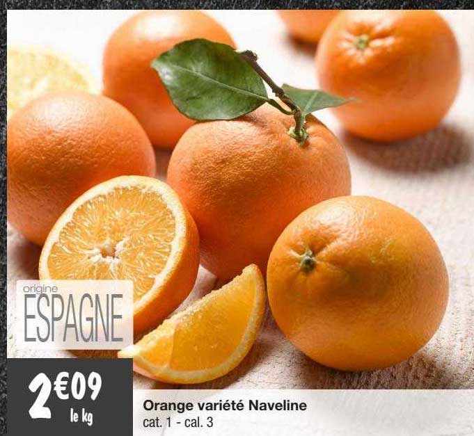 orange variété naveline
