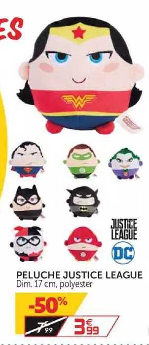 peluche justice league