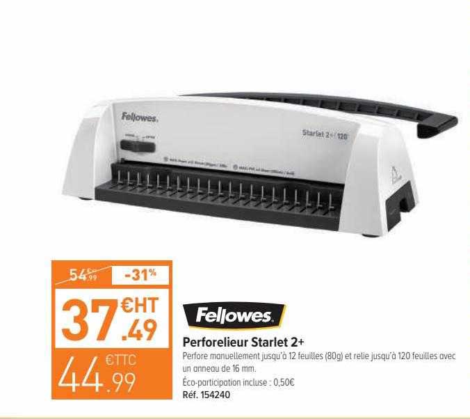 perforelieur starlet 2+ fellowes