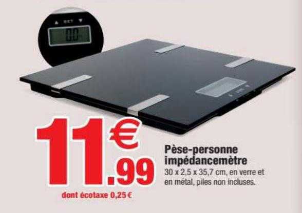 pèse-personne impédancemètre