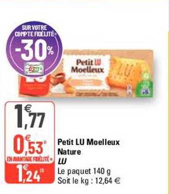 Petit Lu Moelleux Nature Lu