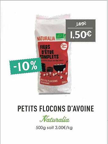 petits flocons d'avoine naturalia
