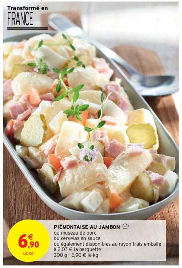 Piémontaise Au Jambon