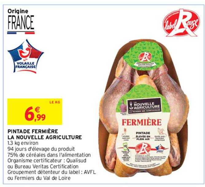 pintade fermière la nouvelle agriculture