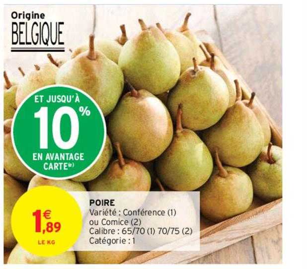 Poire Conférence Ou Comice