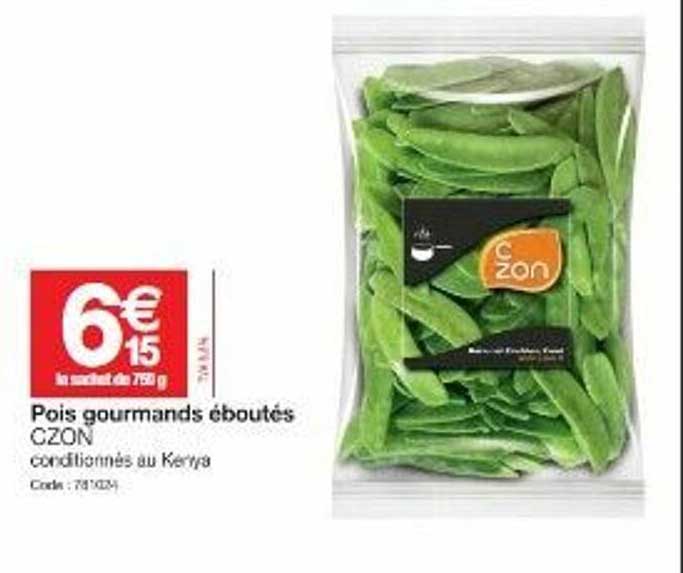 Pois Gourmands éboutés Czon