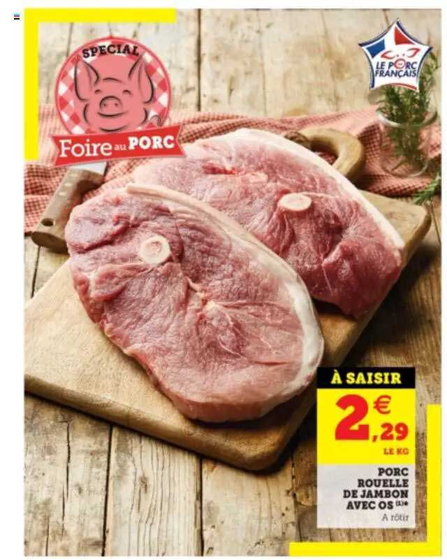 Porc : Rouelle De Jambon Avec Os