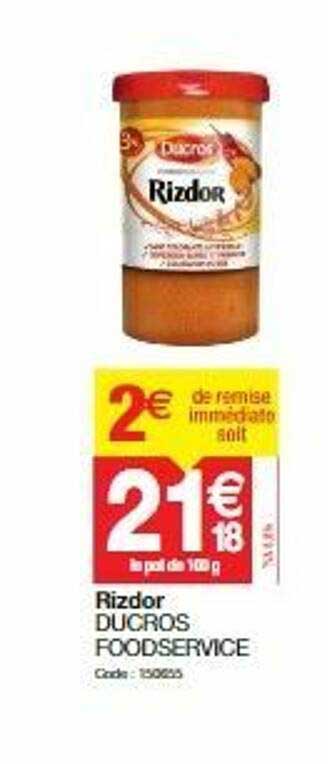 rizdor ducros foodservice