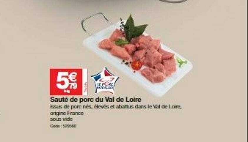 Sauté De Porc Du Val De Loire