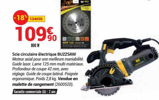Scie Circulaire électrique Buzzsaw