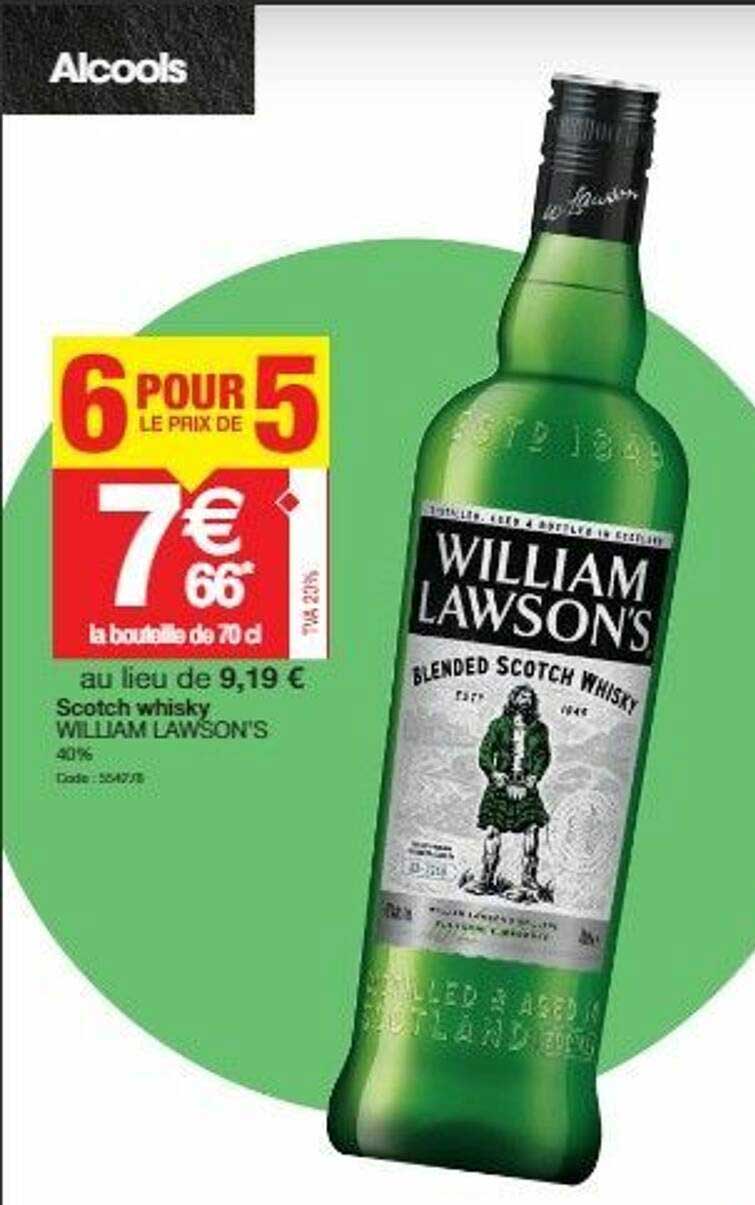 scotch whisky william lawson's