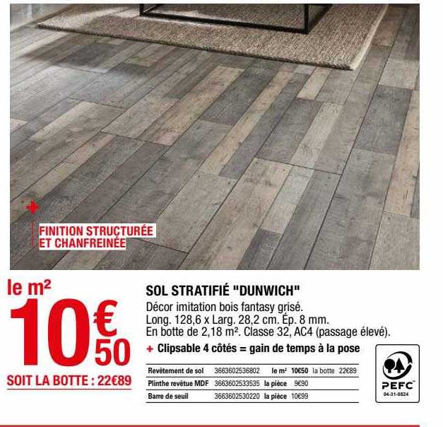 Sol Stratifié "dunwich"