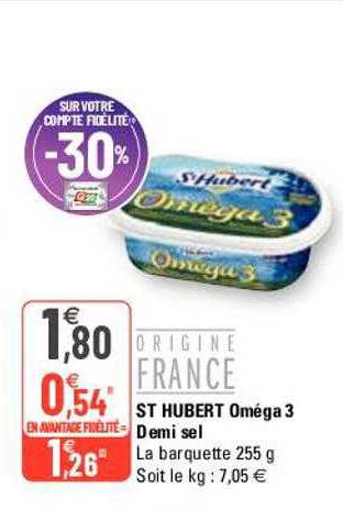 st hubert oméga 3 demi sel