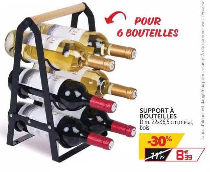 Support à Bouteilles
