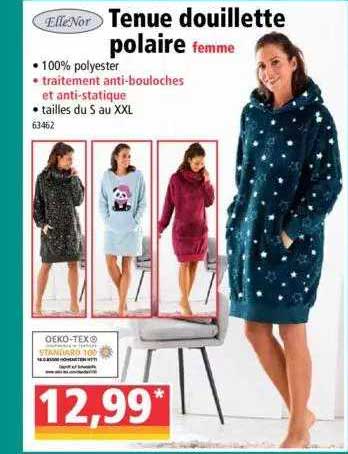 Tenue Douillette Polaire Femme ElleNor