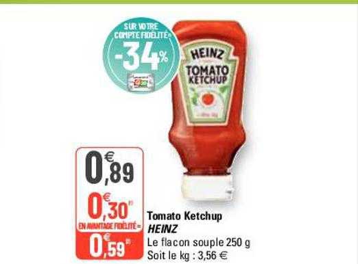 tomato ketchup heinz