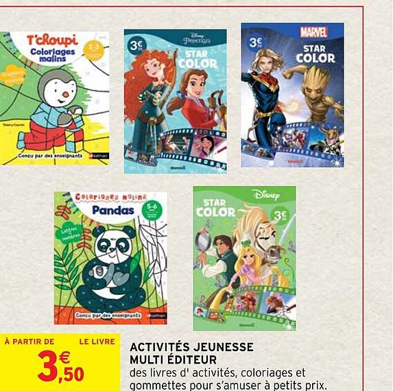 activités jeunesse multi éditeur