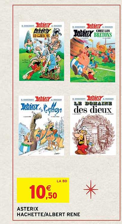 astérix hachette-albert rené