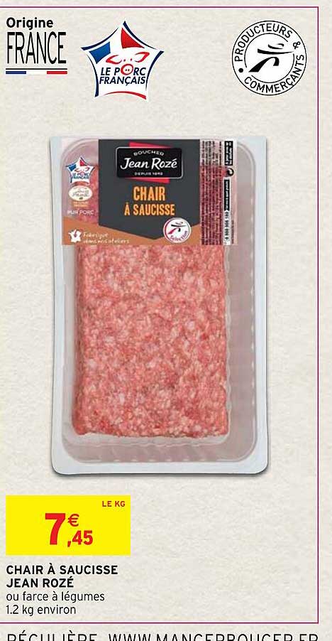 chair à saucisse jean rozé