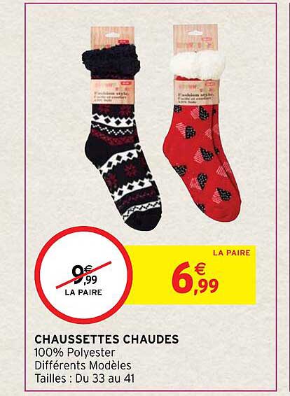 Chaussettes Chaudes