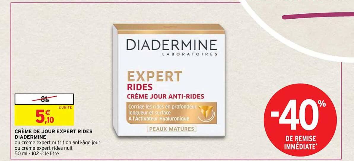 Crème De Jour Expert Rides Diadermine