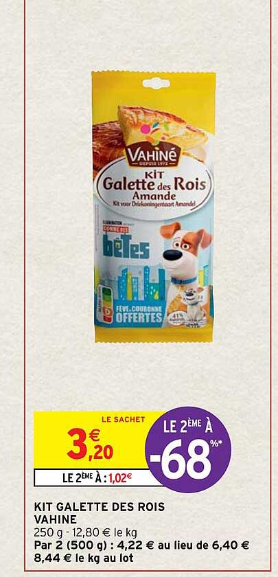 kit galette des rois vahiné