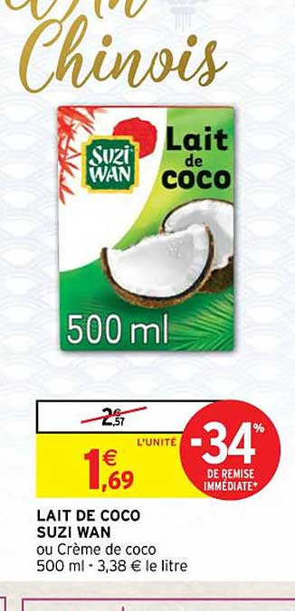 lait de coco suzi wan