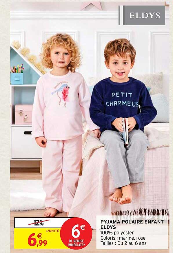 Pyjama Polaire Enfant Eldys
