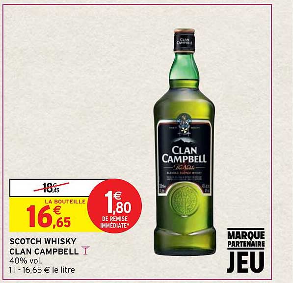 scotch whisky clan campbell