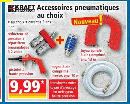Accessoires Pneumatiques Au Choix Kraft Werkzeuge