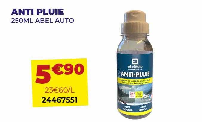 Anti Pluie 250ml Abel Auto