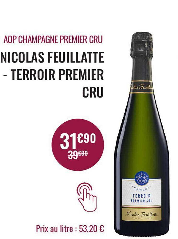 aop champagne premier cru nicolas feuillatte - terroir premier cru