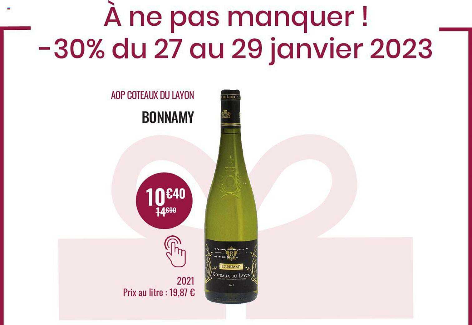 aop côteaux du layon bonnamy 2021