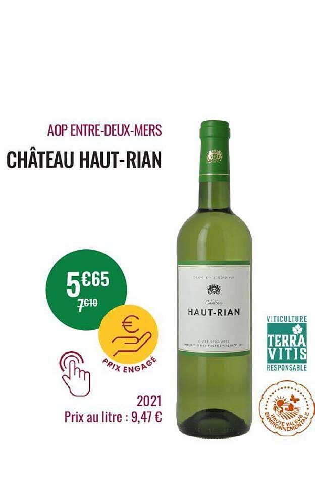 aop entre-deux-mers château haut-rian