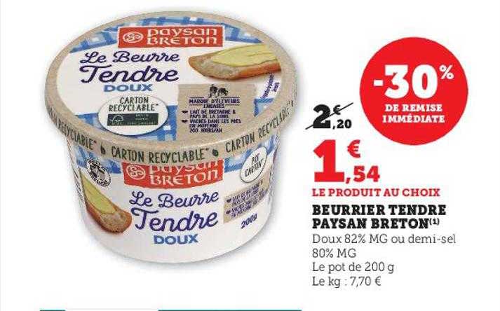 beurrier tendre paysan breton