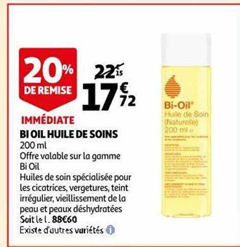 bi oil huile de soins
