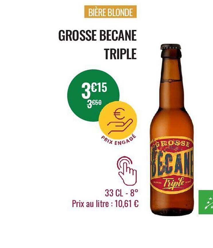 bière blonde grosse becane triple