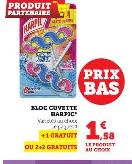 bloc cuvette harpic