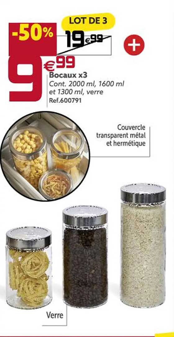 Bocaux X3
