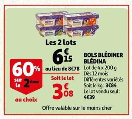 bols blédiner blédina