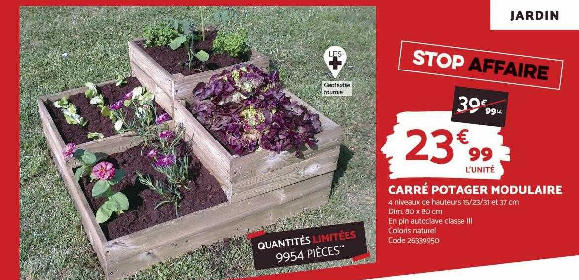 carré potager modulaire