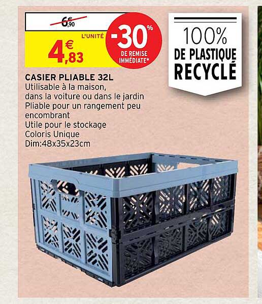 Casier Pliable 32l
