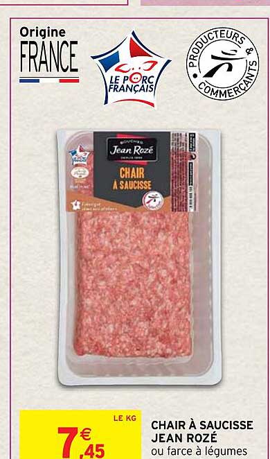 chair à saucisse jean rozé