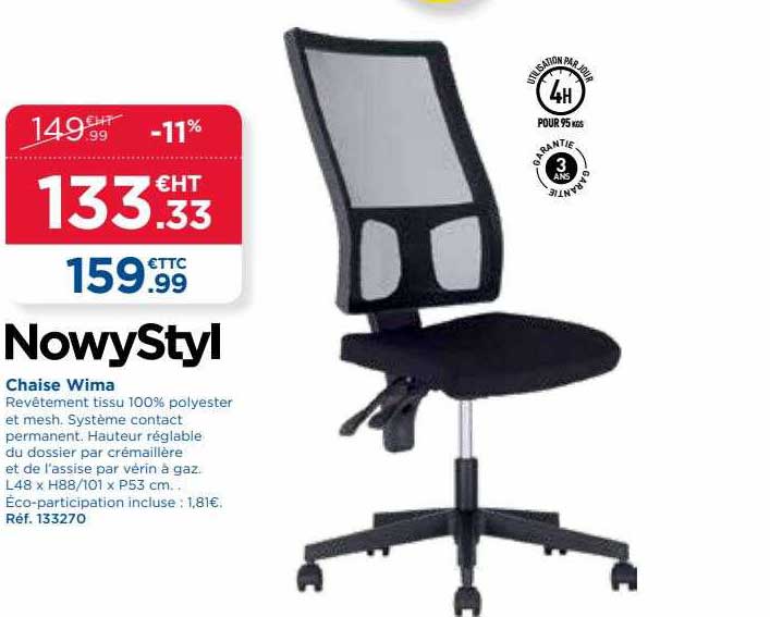 chaise wima nowyStyl