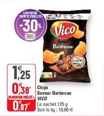 Chips Saveur Barbecue Vico