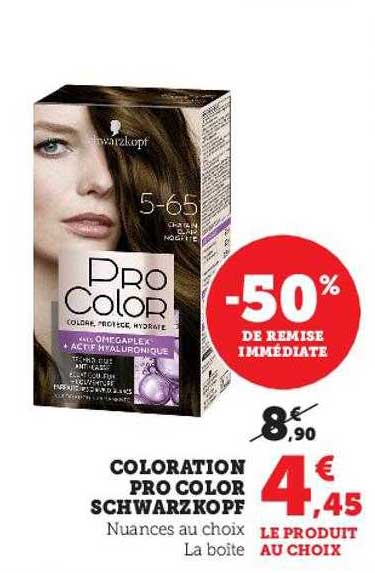 Coloration Pro Color Schwarzkopf