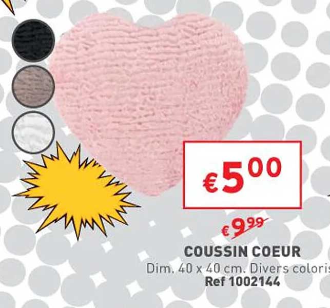 Coussin Cœur
