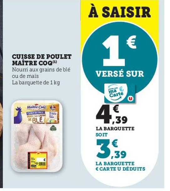 Cuisse De Poulet Maître Coq